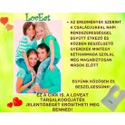 LOVEAT TÁRSALKODÓJÁTÉK -CSALÁDOK RÉSZÉRE 17 DB PAPÍRPARTEDLIVEL