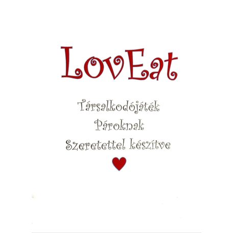 LovEat Társalkodójáték-Párok részére: 2 DB TEXTILPARTEDLIVEL 